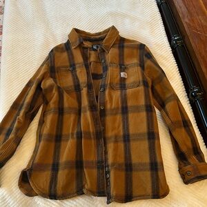 Carhartt flannel shacket
